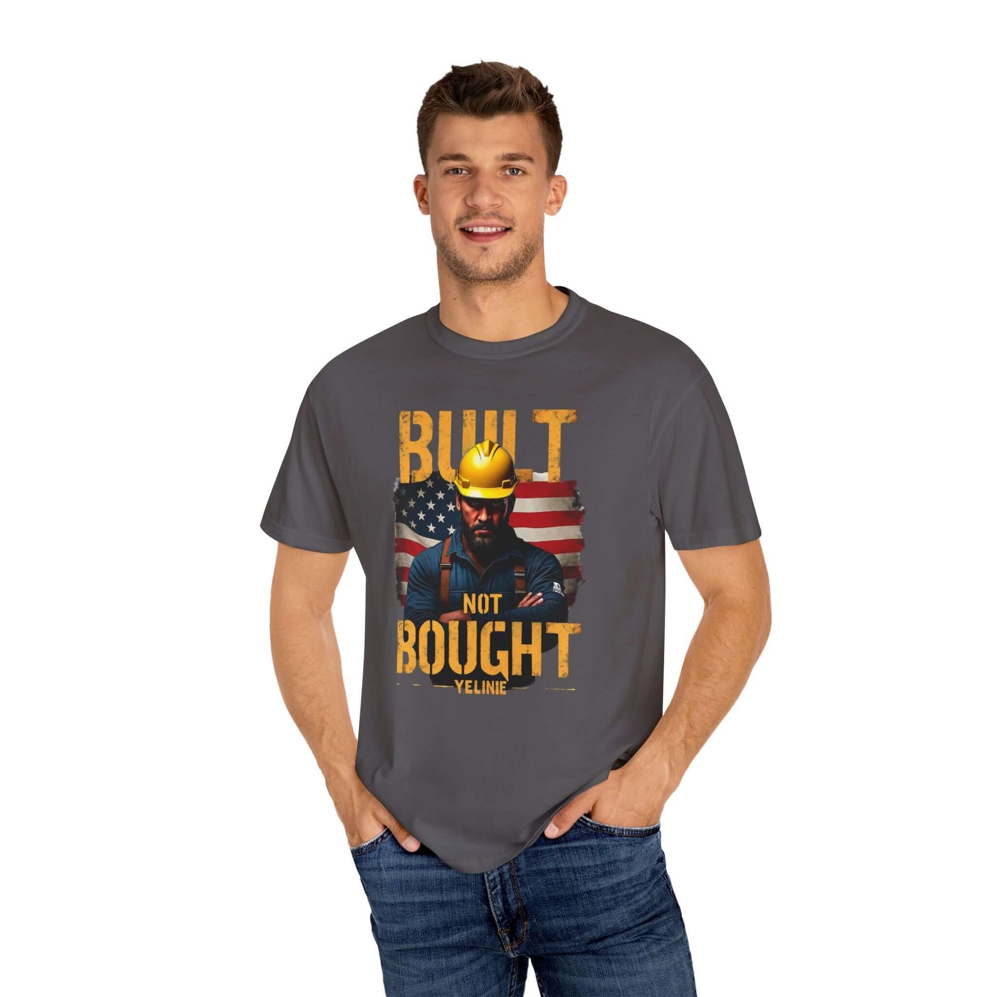 Camiseta Construido No Comprado
