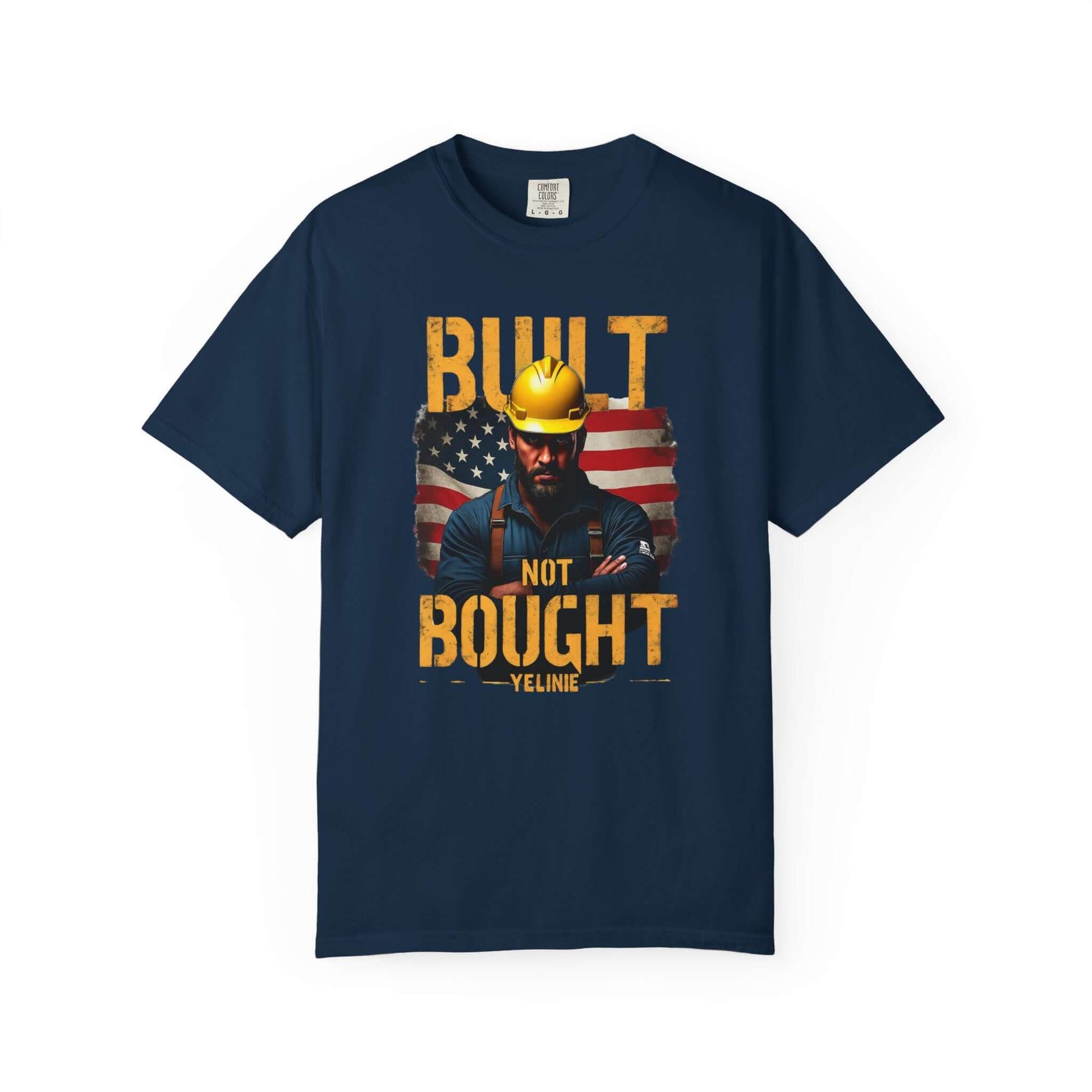 Camiseta Construido No Comprado