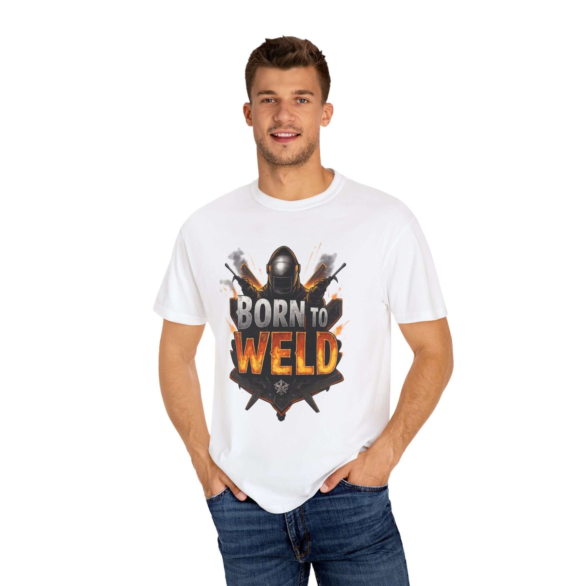 Camiseta Nacido para Soldar