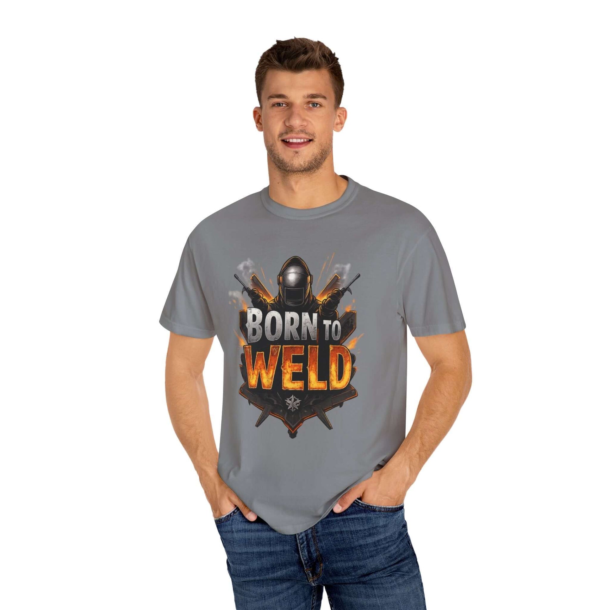 Camiseta Nacido para Soldar