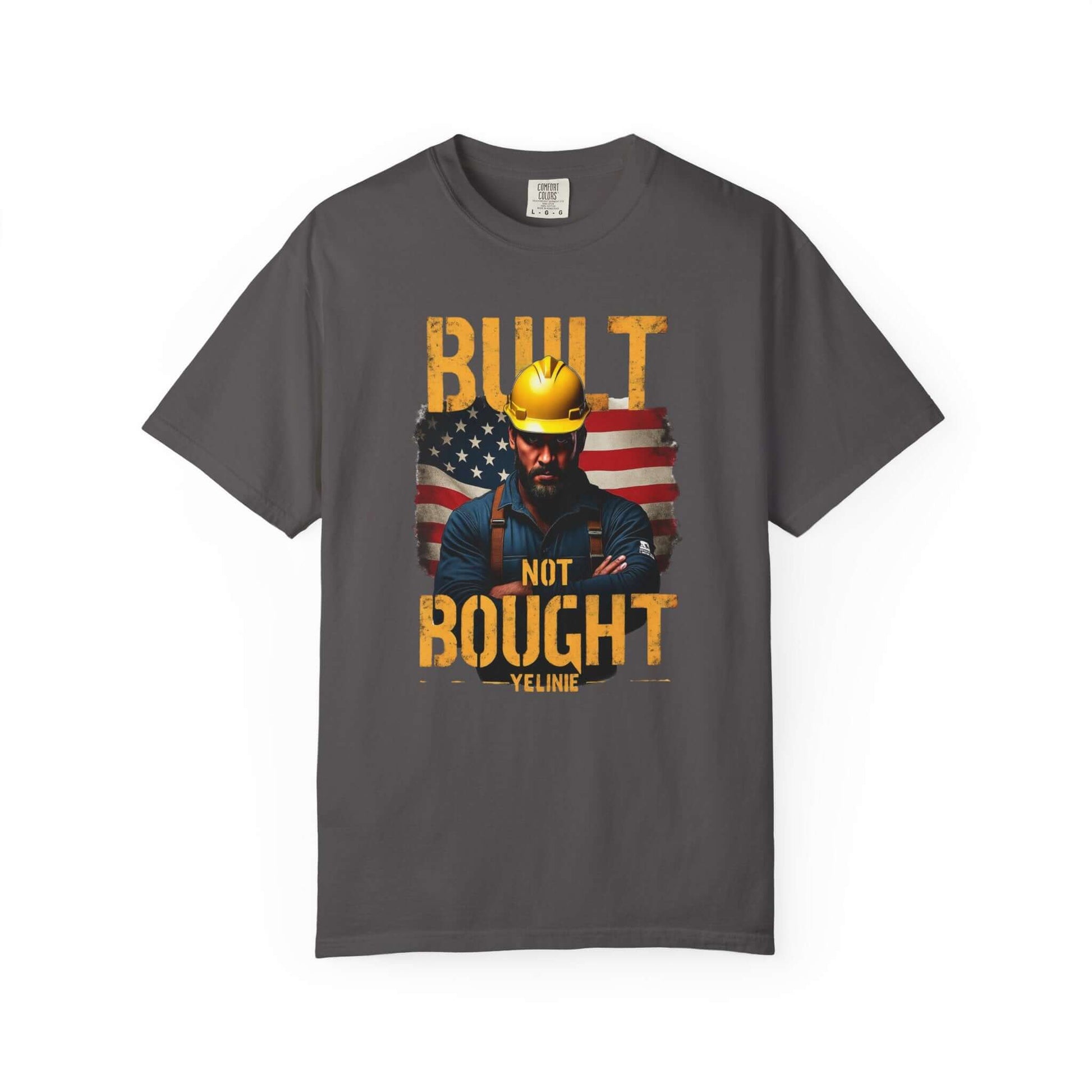Camiseta Construido No Comprado